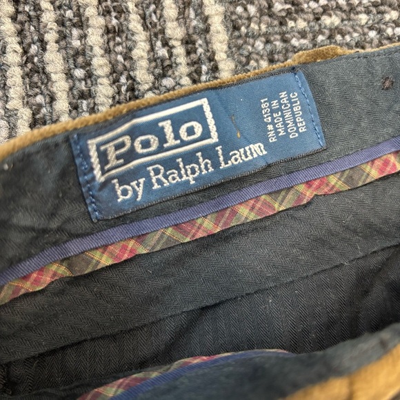 Polo Ralph Lauren Men’s 32 Velvet Pants Trousers Green - Picture 6 of 12